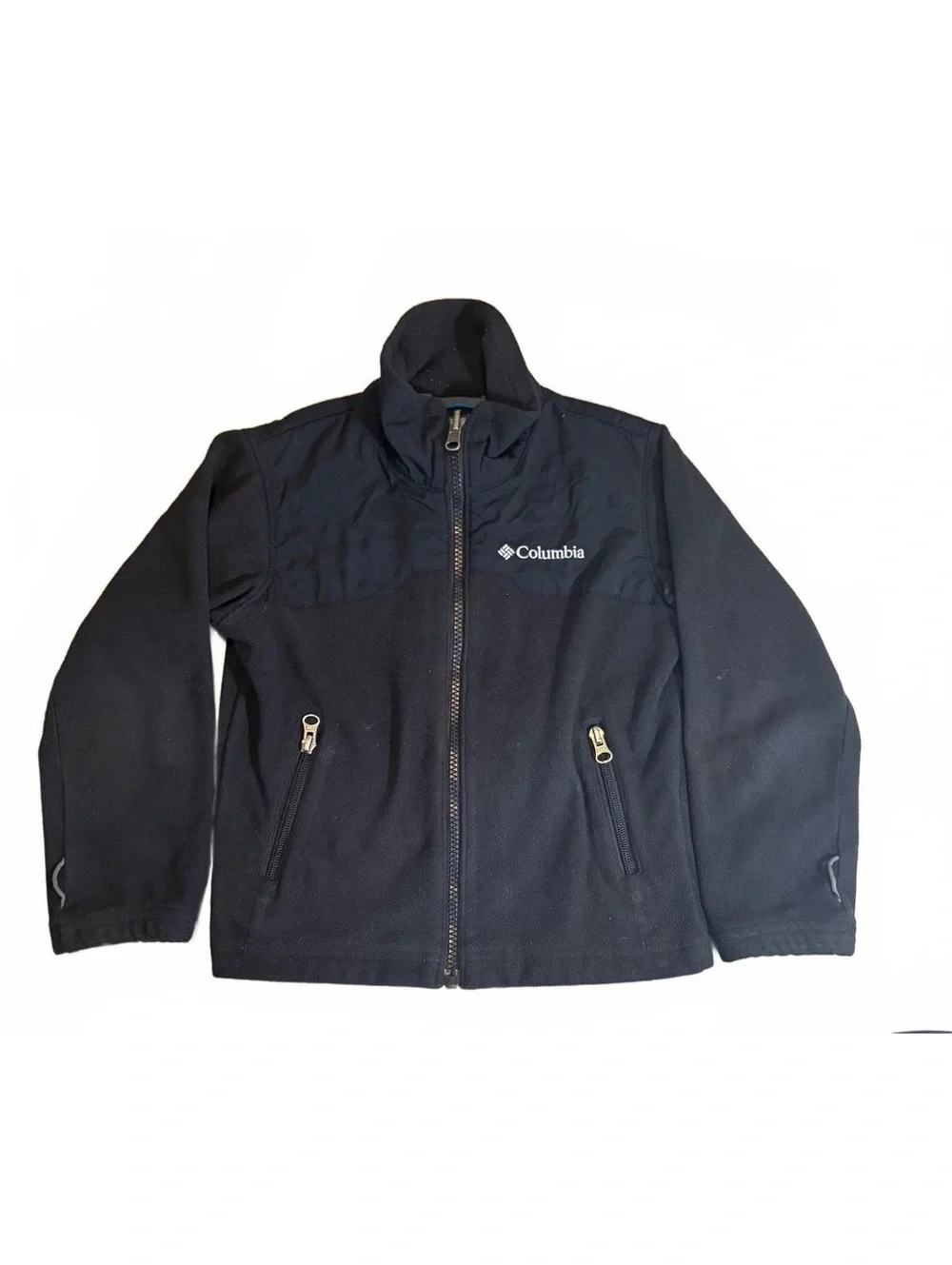 Columbia Black Softshell Fleece Jacket - 4T/5T
